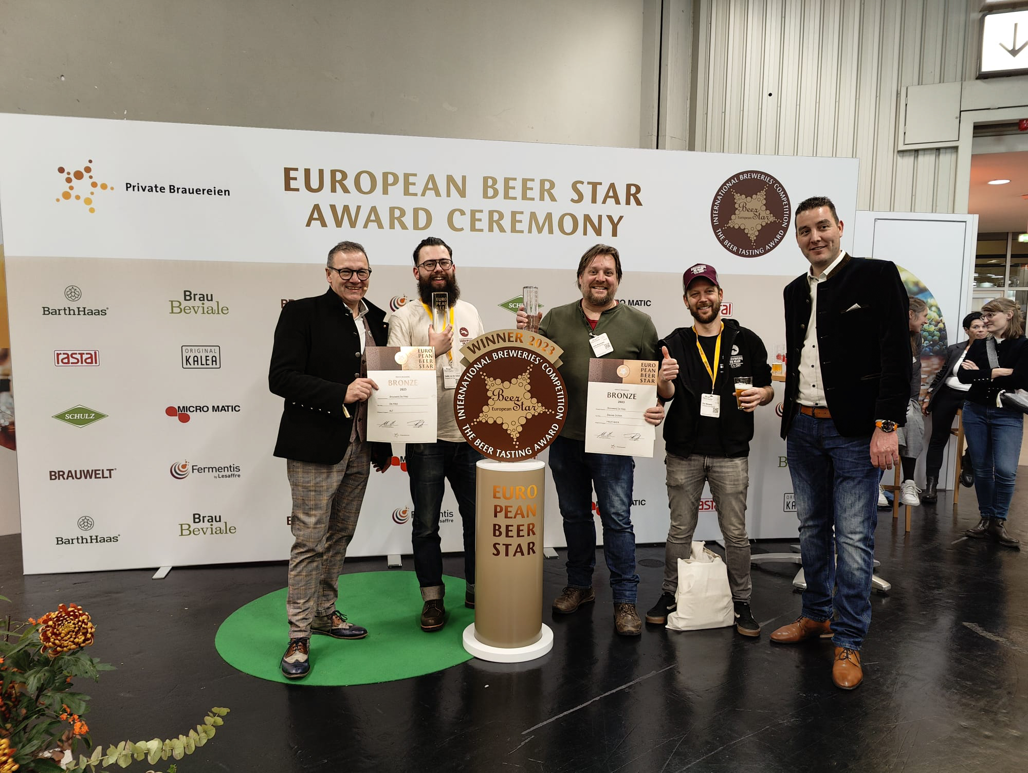 Brouwerij De Klep wint twee keer brons bij de European Beer Star